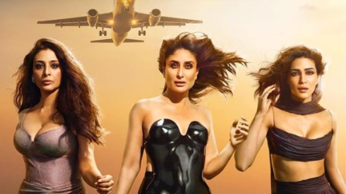 Crew Teaser Tabu Kareena Kapoor Khan And Kriti Sanon Are Flight Attendants Ready To Slay In 4458